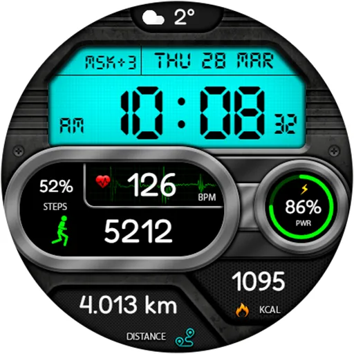 DIGI SARTUM URX54 Watch face screenshot 19