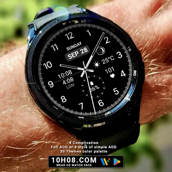 Watch face 10h08.com #78 screenshot 5