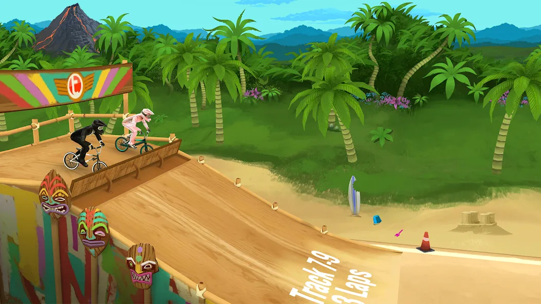 Mad Skills BMX 2: Rennen screenshot 1