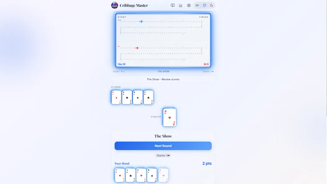 Offline Cribbage Master Ai screenshot 29