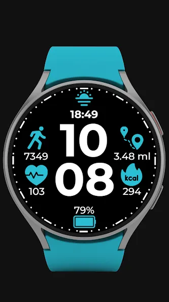 CC Clean 18 Watch Face screenshot 6