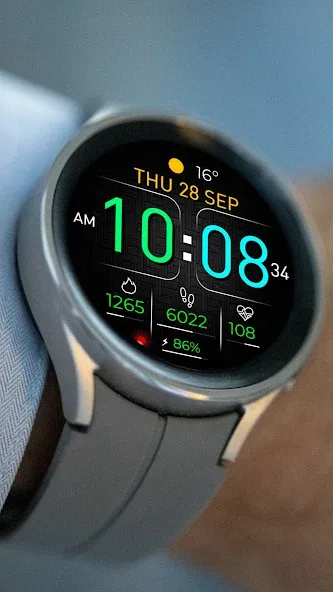 Digital DIGR URX07 Watch face screenshot 5