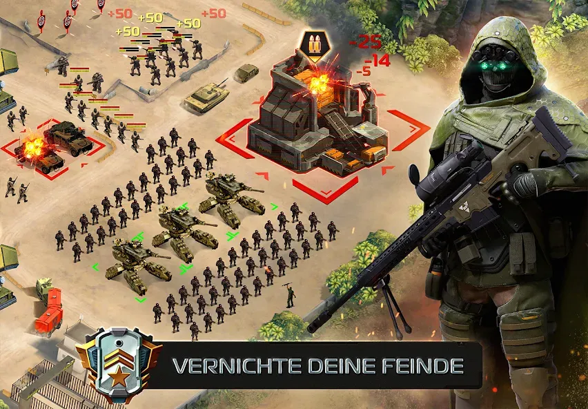 Soldiers Inc: Mobile Warfare screenshot 3