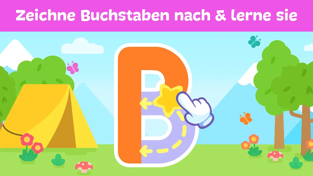 ABC Alphabet-Buchstaben lernen screenshot 2