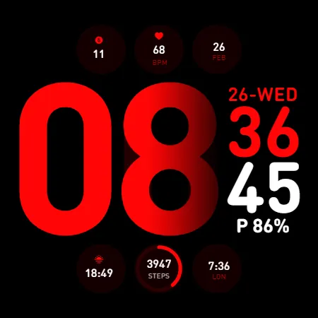 JAZZ Watch Face screenshot 35