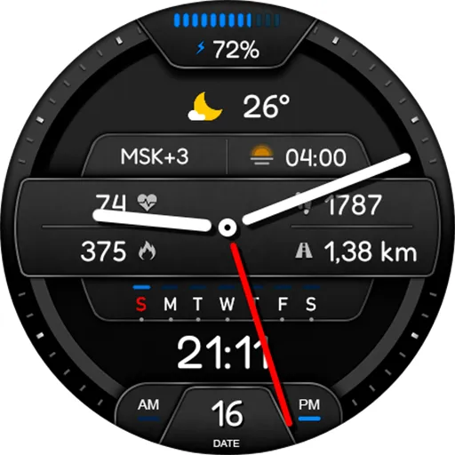 Hybrid Epaloxy Watch Face screenshot 15
