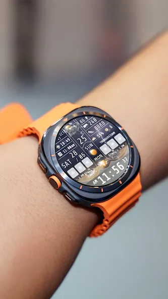 N-SPORT754 Weather Dial Watch screenshot 2