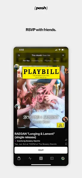 Posh – Create & Find Events screenshot 3
