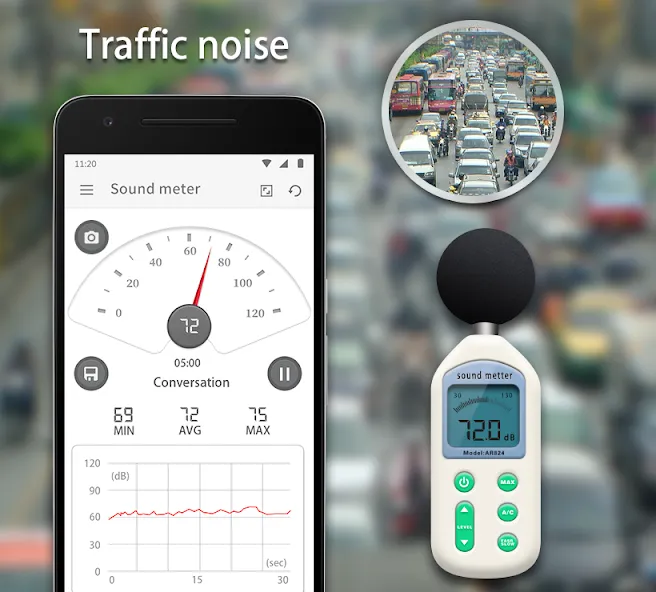 Sound Meter - Decibel Meter screenshot 5