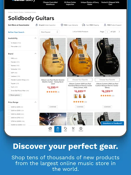 Sweetwater Music & Audio Gear screenshot 11