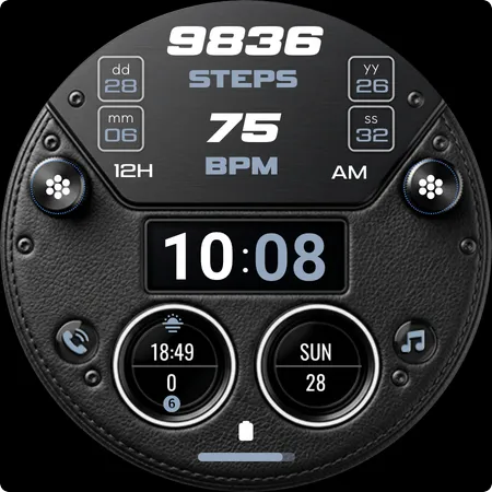 MJ200 Leather Digital Watch screenshot 21