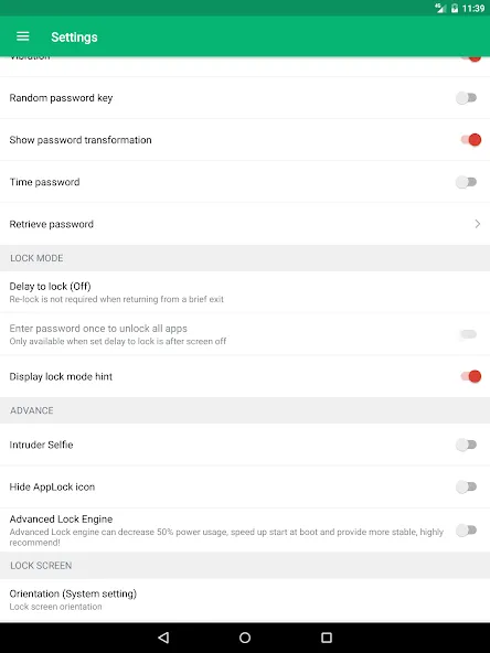 AppLock Master screenshot 14