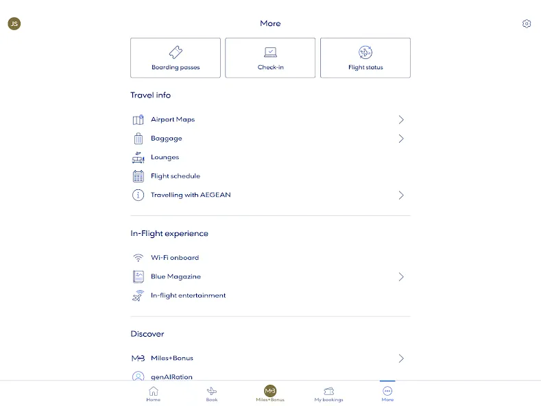 Aegean Airlines screenshot 11
