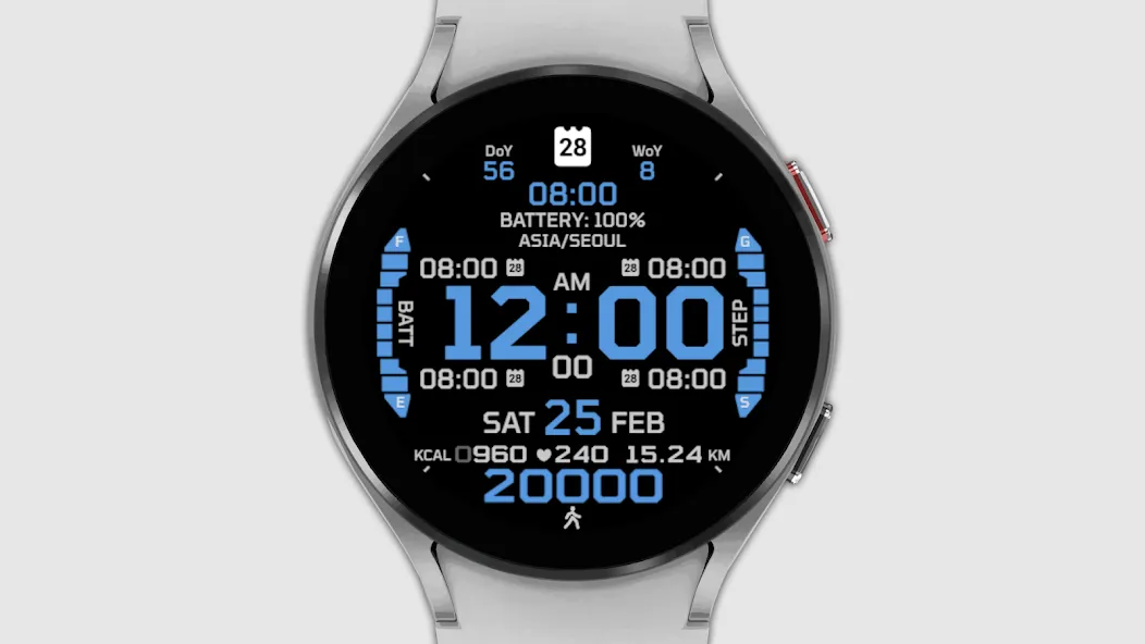 IWF AllNew DIGI II watch face screenshot 3