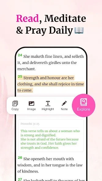 Bible For Women-Holy Bible KJV screenshot 2