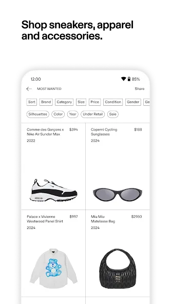 GOAT – Sneakers & Apparel screenshot 1