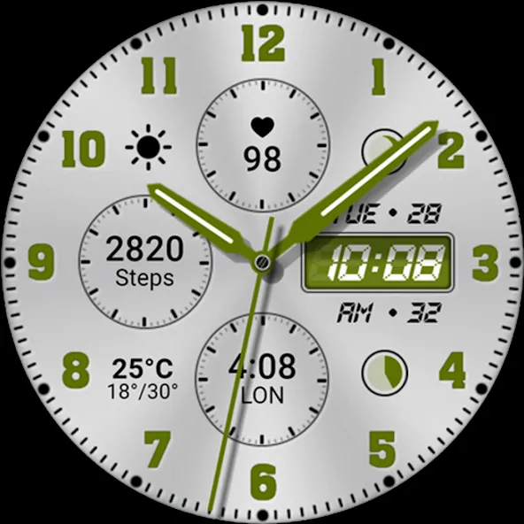 Watch face 10h08.com #90 screenshot 30