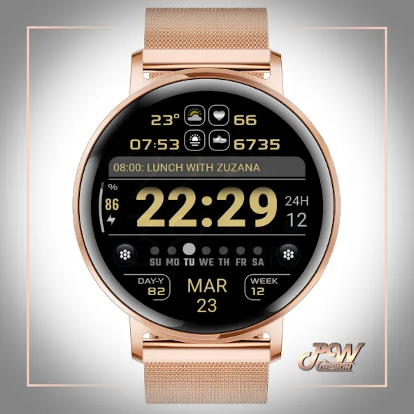 PW72 Sport Digi Watch Face screenshot 8