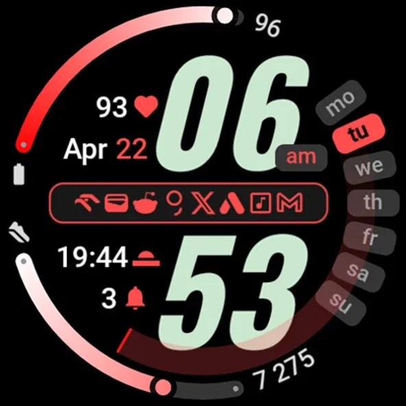 Stealth Watch Face screenshot 9