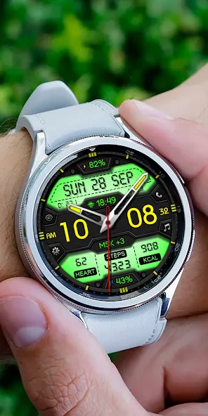 Hybrid MEZIGN CTS53 Watch face screenshot 4