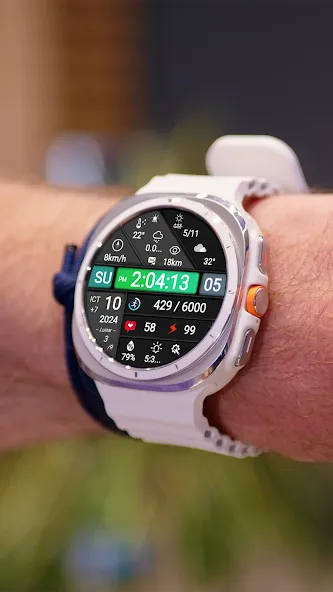 N-SPORT711 MultiNews WatchFace screenshot 8