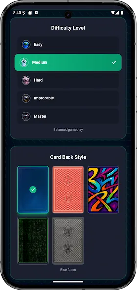 Gin Rummy Master Ai Offline screenshot 3