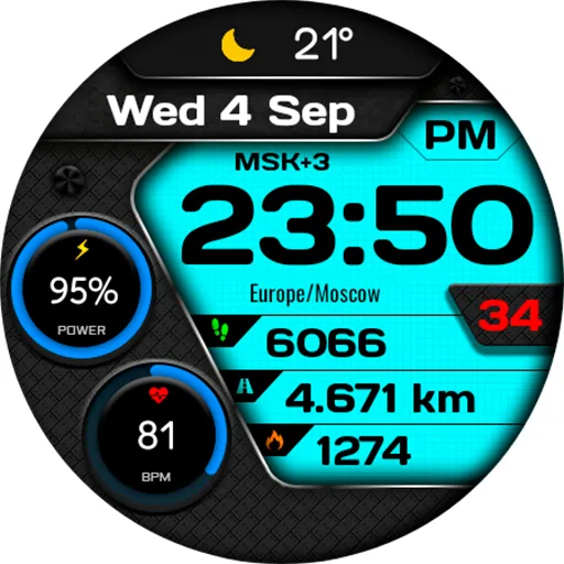 Digital Kelt Watch Face screenshot 23