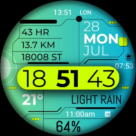 Watch Face WF156 screenshot 6