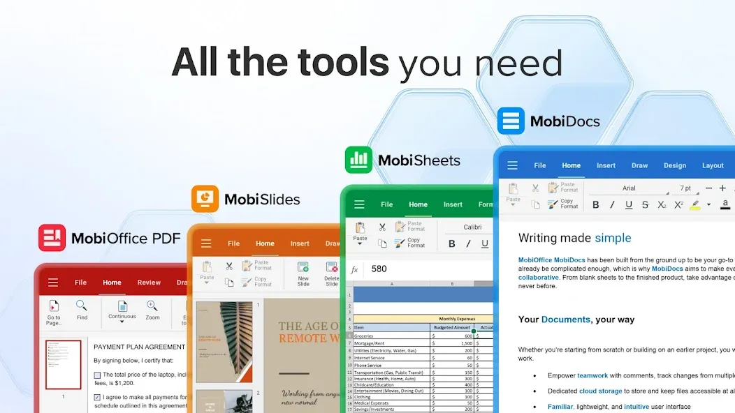 MobiOffice: Word, Sheets, PDF screenshot 26