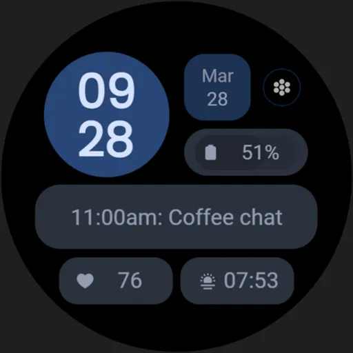 EXD146: Material Watch Face screenshot 25