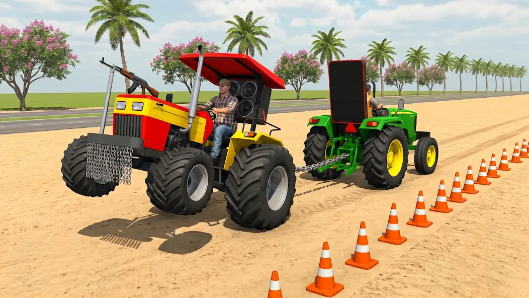 Indian Desi Farming Tractor 3D screenshot 5