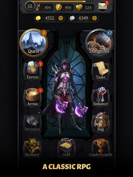 復讐時代: ターン制RPG screenshot 9