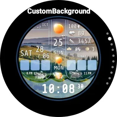 N-SPORT754 Weather Dial Watch screenshot 13