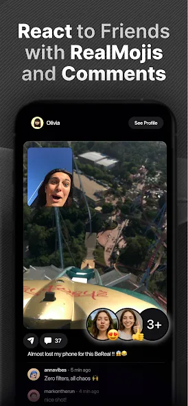 BeReal. Your friends for real. screenshot 5