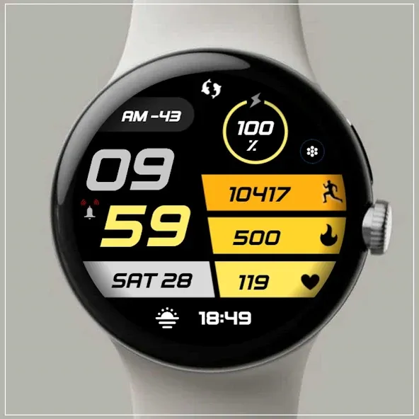 Modern Digital Cool Watch EC34 screenshot 4