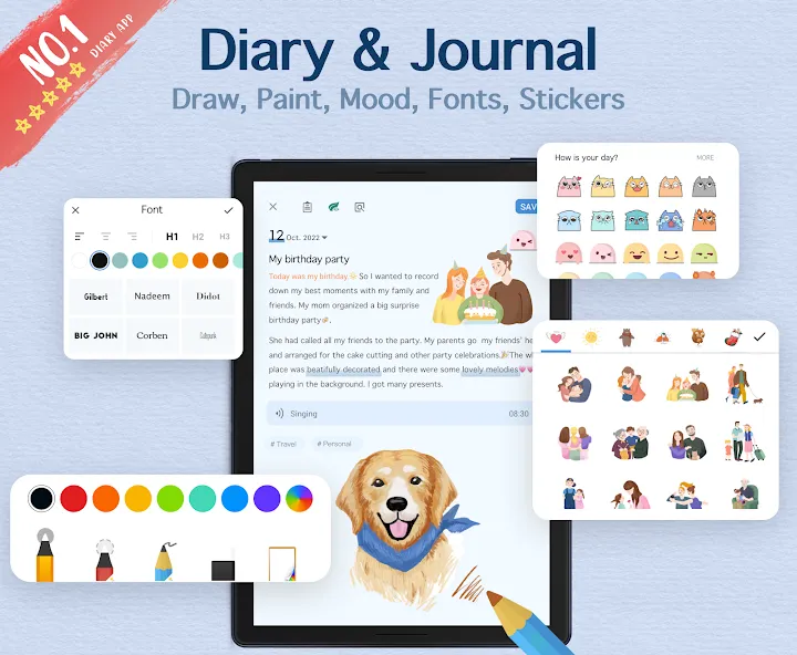 My Diary - Daily Diary Journal screenshot 9
