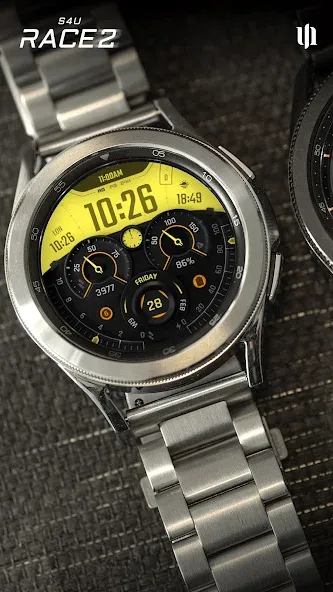 S4U Race2 - digital watch face screenshot 4