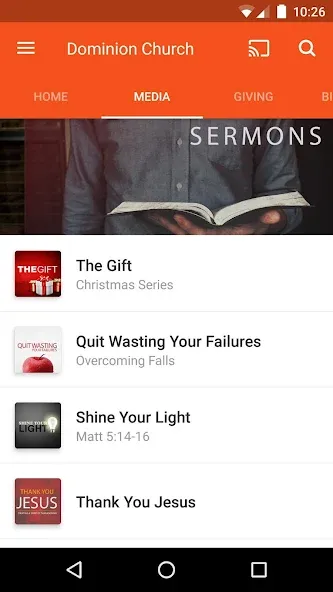 Dominion Church screenshot 2
