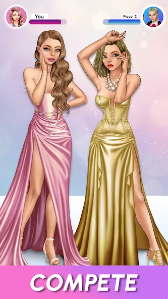 Lady Popular: Dress Up Game screenshot 1