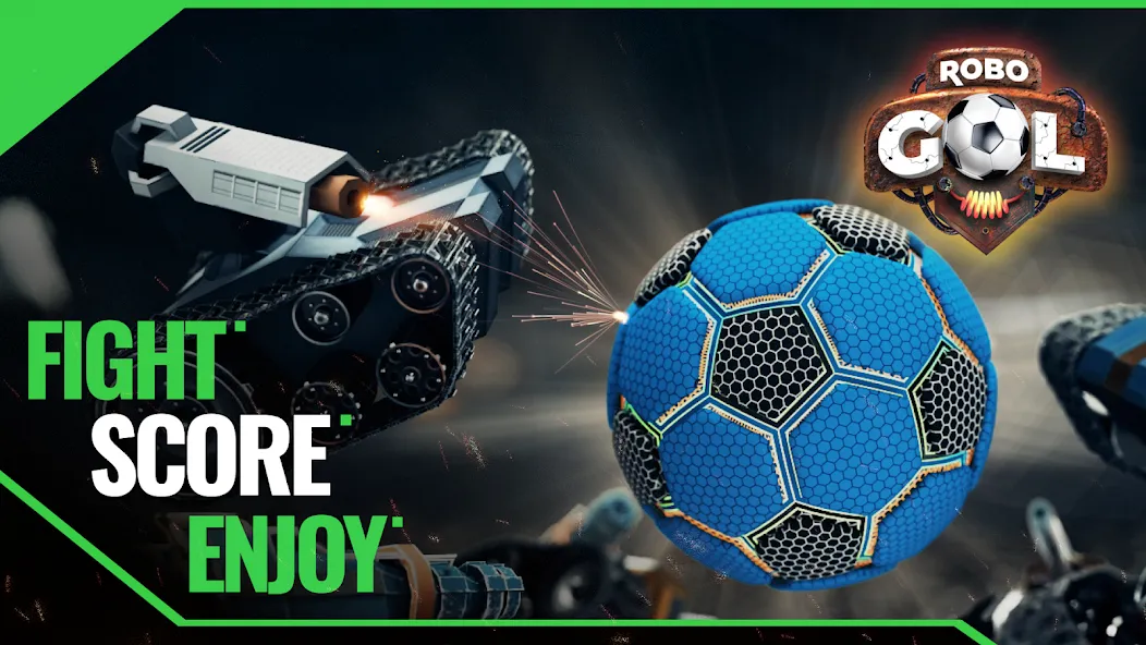 RoboGol: é Futebol com Robôs screenshot 1