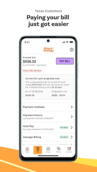 Direct Energy Account Manager screenshot 3