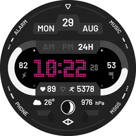 Vision 3: Digital Watch Face screenshot 22