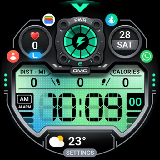 OMG 331 Retro Digital Watch screenshot 26