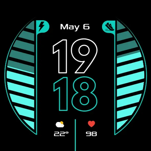 CLD M002 Watch Face for WearOS screenshot 18