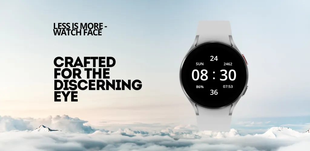 Less Is More - Watch Face screenshot 2