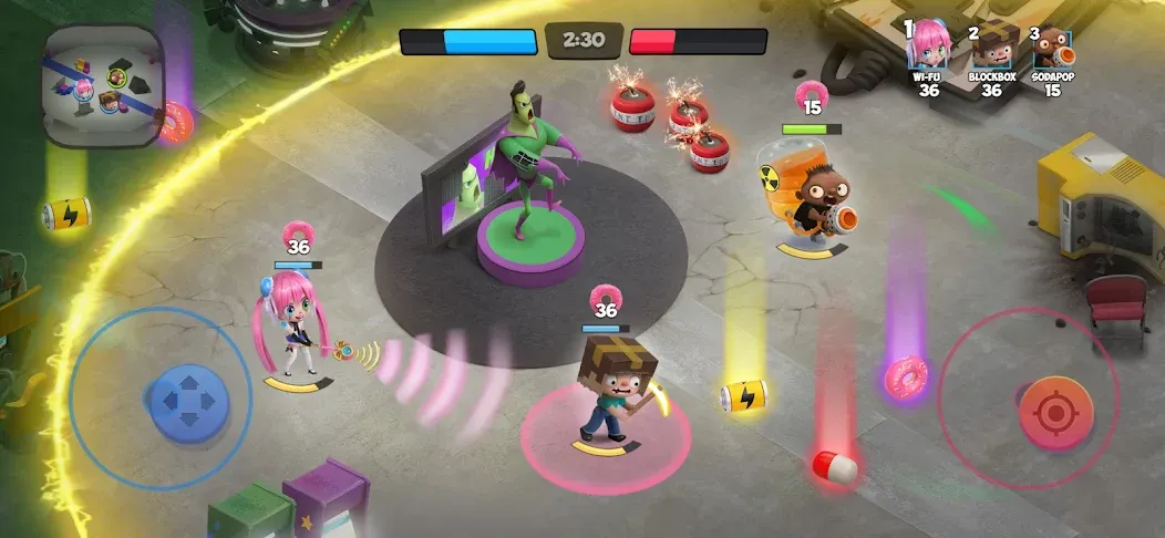 Donut Punks: Online Epic Brawl screenshot 16