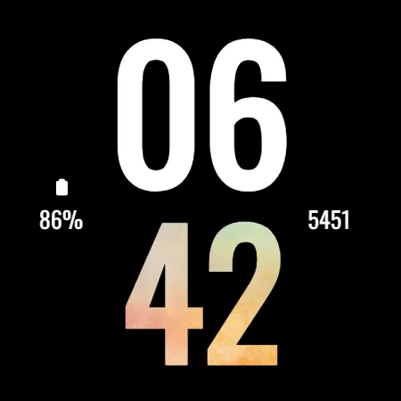 DigitGlow Watch Face screenshot 38