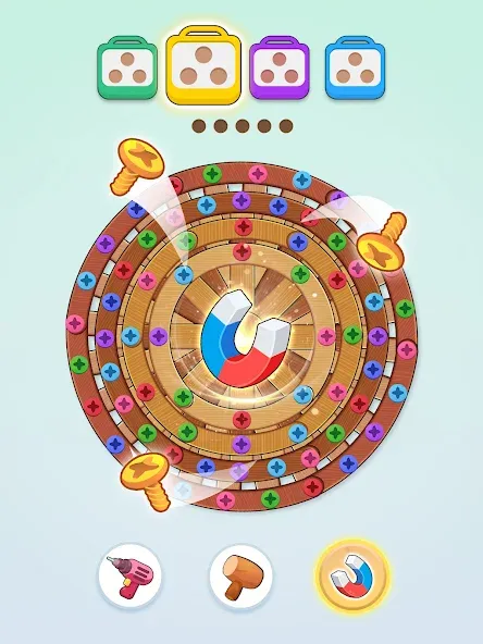 ネジパズル: 脳トレ ウッド パズル - 人気 ネジ ゲーム screenshot 12