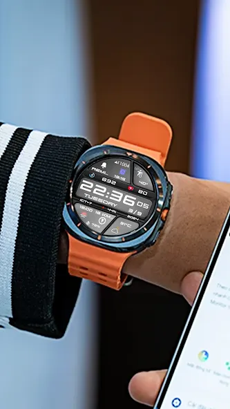 N-SPORT581 Color Digital Watch screenshot 5