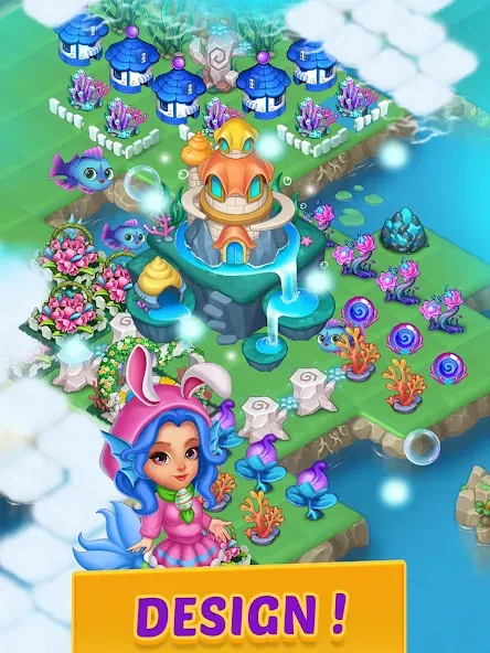 Merge Mermaids-magic puzzles screenshot 13